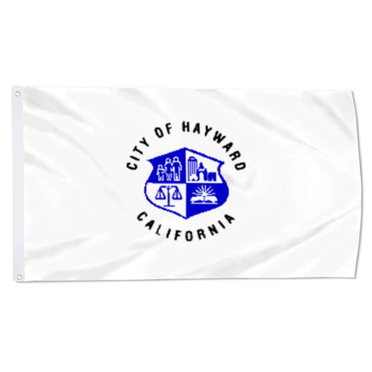 City of Hayward (California, USA) Flag: 3x5ft Man Cave American California Livable Humanistic Style Decor Banner