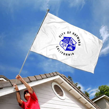 City of Hayward (California, USA) Flag: 3x5ft Man Cave American California Livable Humanistic Style Decor Banner