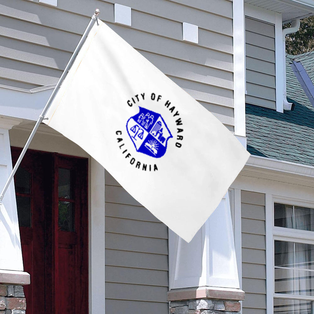 City of Hayward (California, USA) Flag: 3x5ft Man Cave American California Livable Humanistic Style Decor Banner