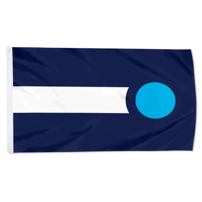 City of High Point (North Carolina, USA) Flag: 3x5ft Man Cave American North Carolina Minimalist Modern Style Decor Banner