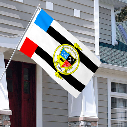 City of Knoxville (Tennessee, USA) Flag: 3x5ft Man Cave American Tennessee Industrial-Agricultural Historical Style Decor Banner