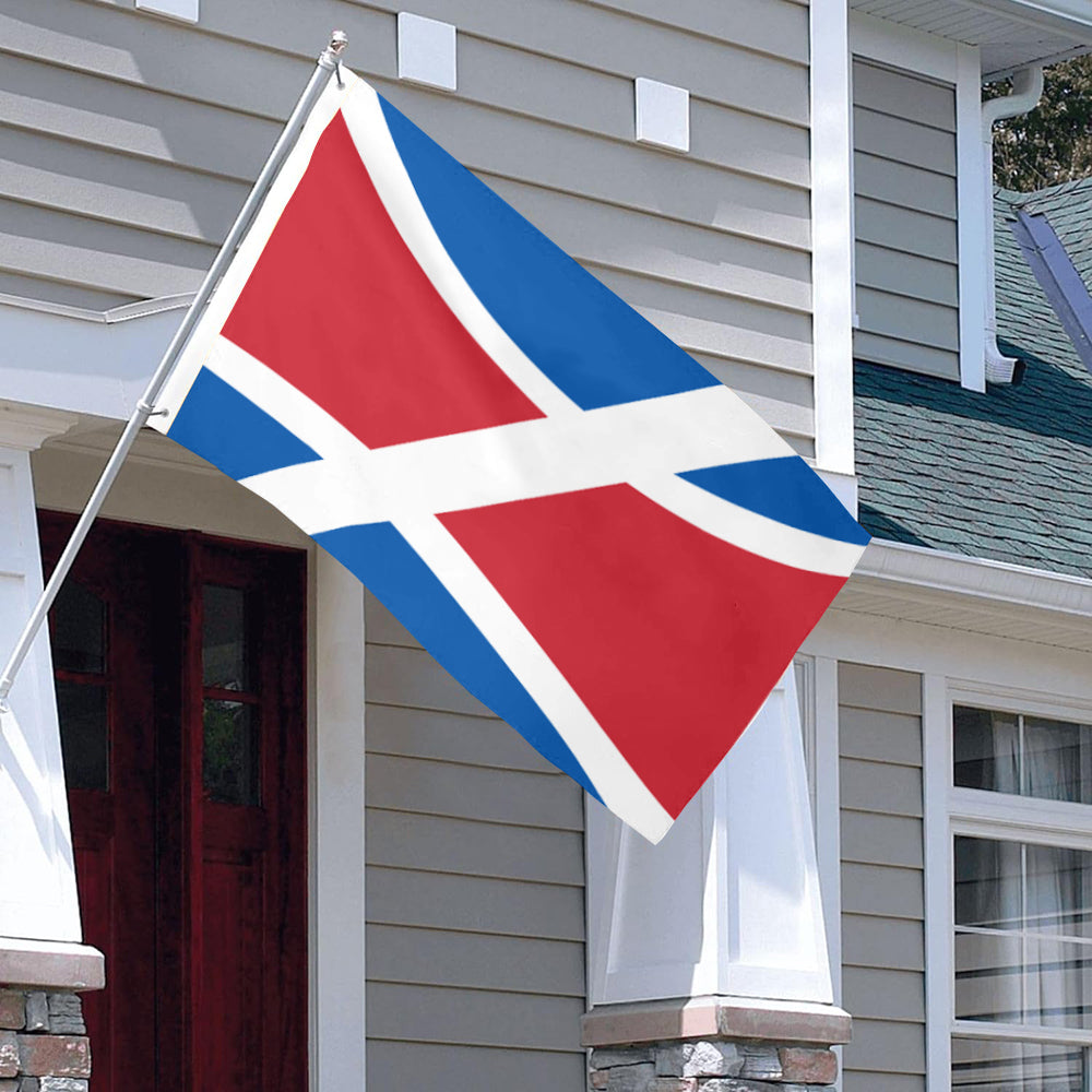 City of Lafayette (Louisiana, USA) Flag: 3x5ft Man Cave American Louisiana French Geometric Style Decor Banner