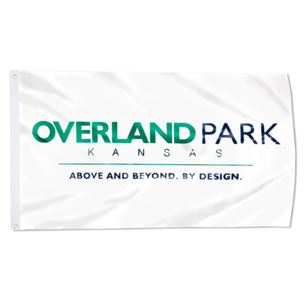 City of Overland Park (Kansas, USA) Flag: 3x5ft Man Cave American Kansas Modern Design Style Decor Banner