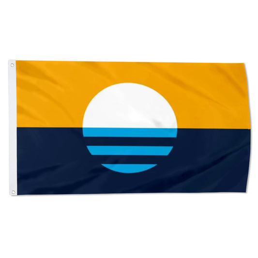 The People's Flag of Milwaukee (Wisconsin, USA): 3x5ft Man Cave American Wisconsin Lake City Rebirth Style Decor Banner