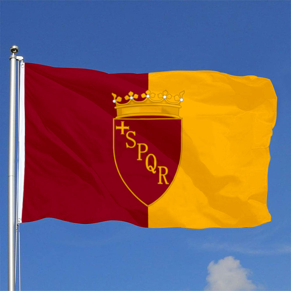 City of Roma Coat of arms flag 3x5ft banner man cave