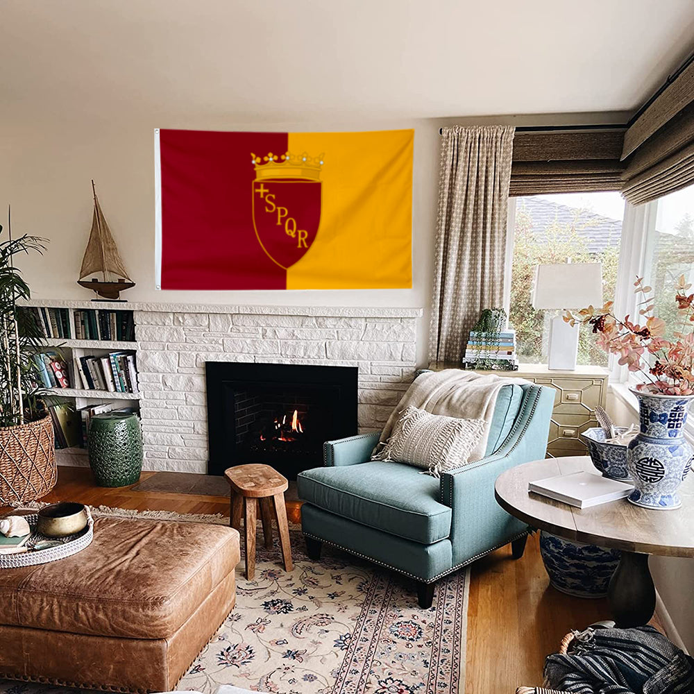 City of Roma Coat of arms flag 3x5ft banner man cave