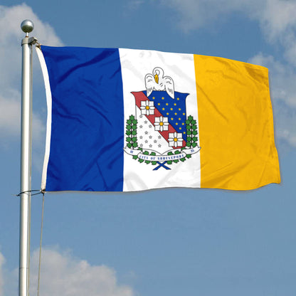 City of Shreveport (Louisiana, USA) Flag: 3x5ft Man Cave American Louisiana Historical Heraldic Style Decor Banner