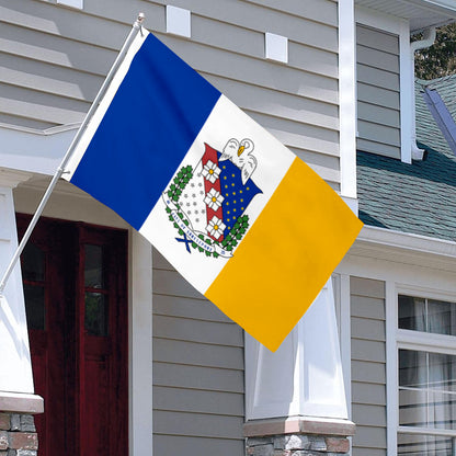 City of Shreveport (Louisiana, USA) Flag: 3x5ft Man Cave American Louisiana Historical Heraldic Style Decor Banner