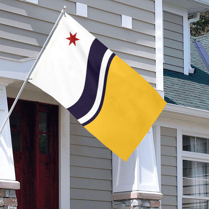 City of South Bend (Indiana, USA) Flag: 3x5ft Man Cave American Indiana Dynamic Regional Style Decor Banner