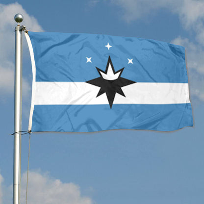 City of Springfield (Missouri, USA) Flag: 3x5ft Man Cave American Missouri Geometric Logo Style Decor Banner