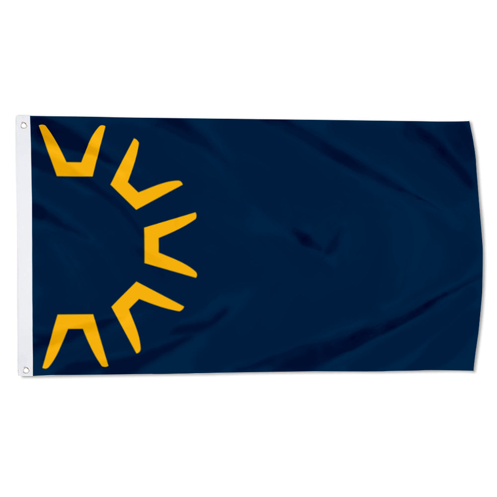 City of St. George (Utah, USA) Flag: 3x5ft Man Cave American Utah Geometric Regional Style Decor Banner