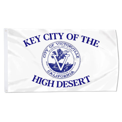 City of Victorville (California, USA) Flag: 3x5ft Man Cave American California High Desert Regional Style Decor Banner