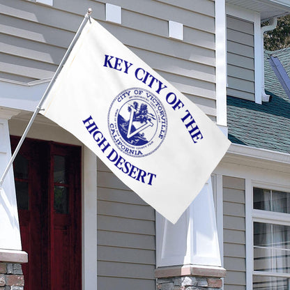 City of Victorville (California, USA) Flag: 3x5ft Man Cave American California High Desert Regional Style Decor Banner