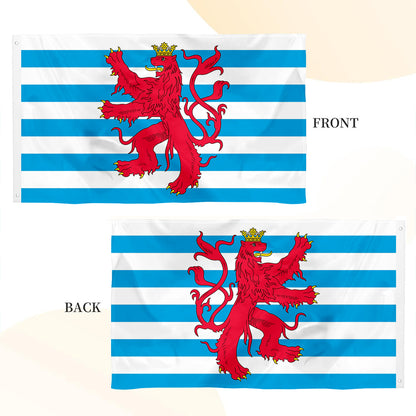 Civil Ensign of Luxembourg flag 3x5ft banner man cave