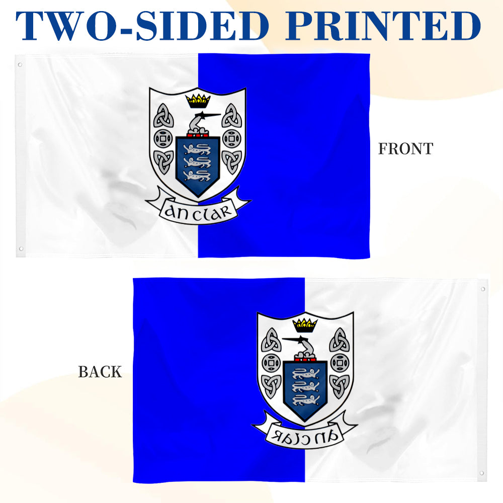 Clare (Ireland) County flag (Alternative Version) 3x5ft banner man cave