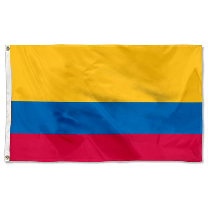 Colombia Flag: 3x5ft Man Cave Latin American Vibrant Style Decor Banner