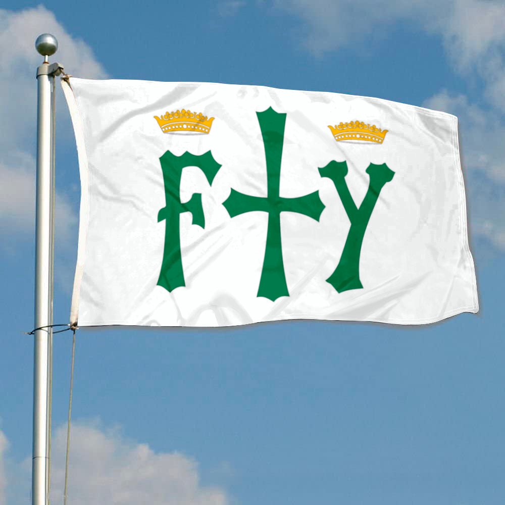 Columbus Expedition Theme Flag: 3x5ft Man Cave Historical Exploration-Style Banner