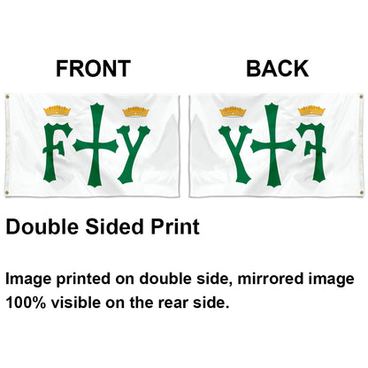 Columbus Expedition Theme Flag: 3x5ft Man Cave Historical Exploration-Style Banner