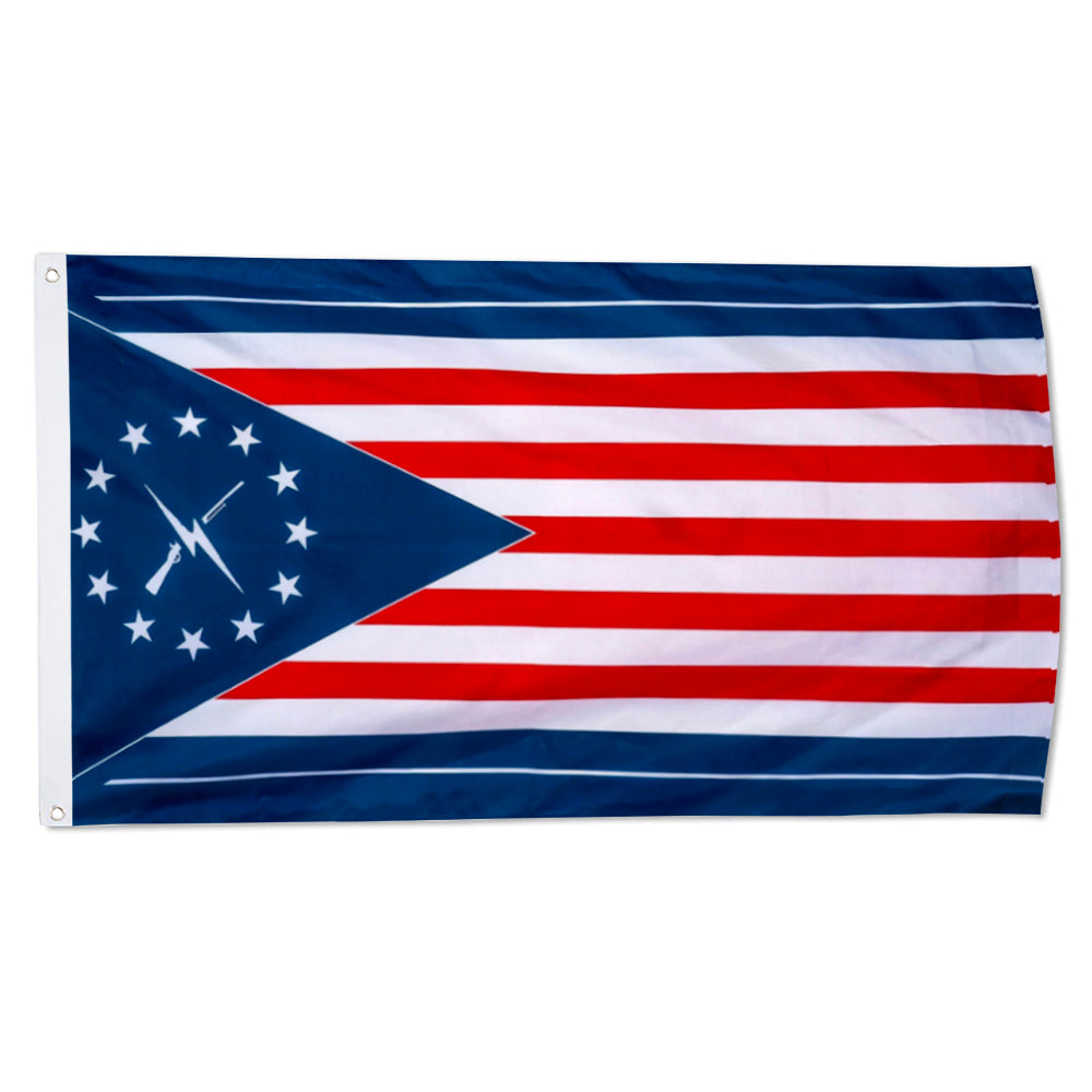 Fallout Commonwealth Minutemen Theme Flag: 3x5ft Man Cave Game Culture-Style Banner