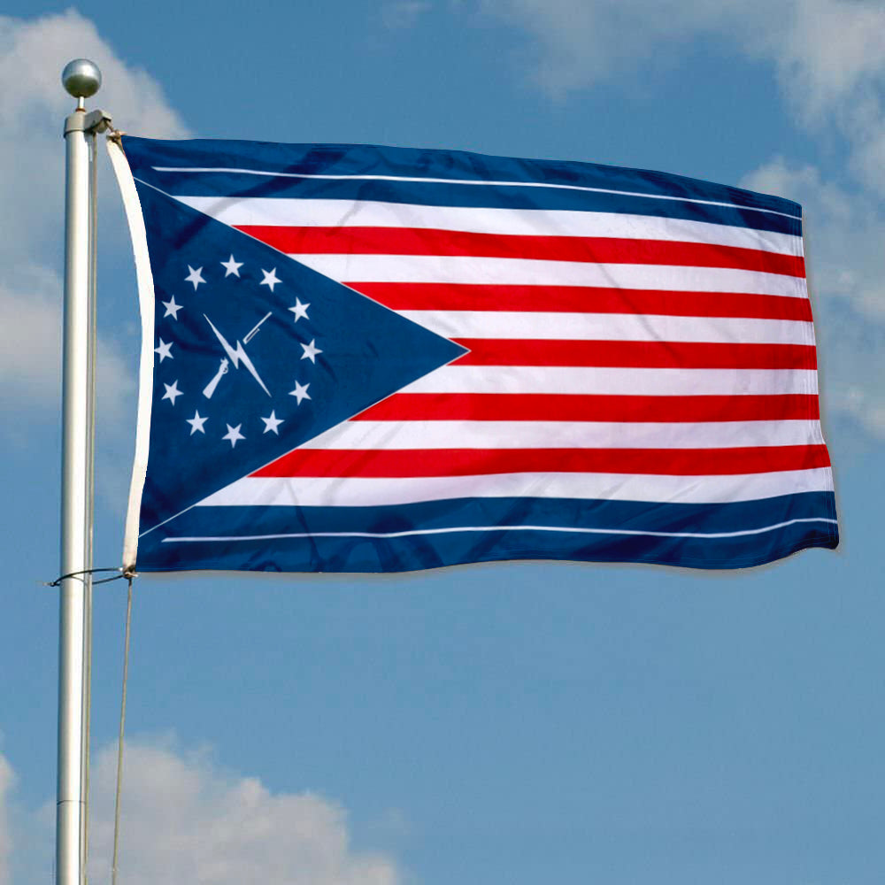 Fallout Commonwealth Minutemen Theme Flag: 3x5ft Man Cave Game Culture-Style Banner