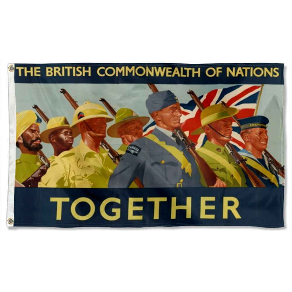 Commonwealth Together flag 3x5ft banner man cave