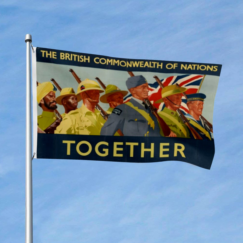 Commonwealth Together flag 3x5ft banner man cave