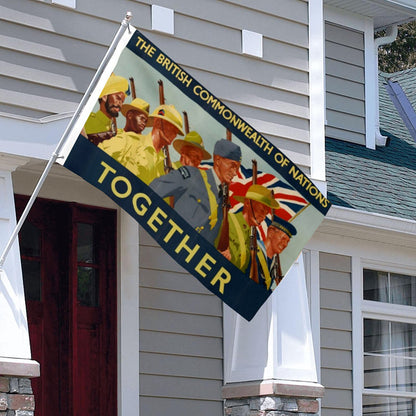 Commonwealth Together flag 3x5ft banner man cave