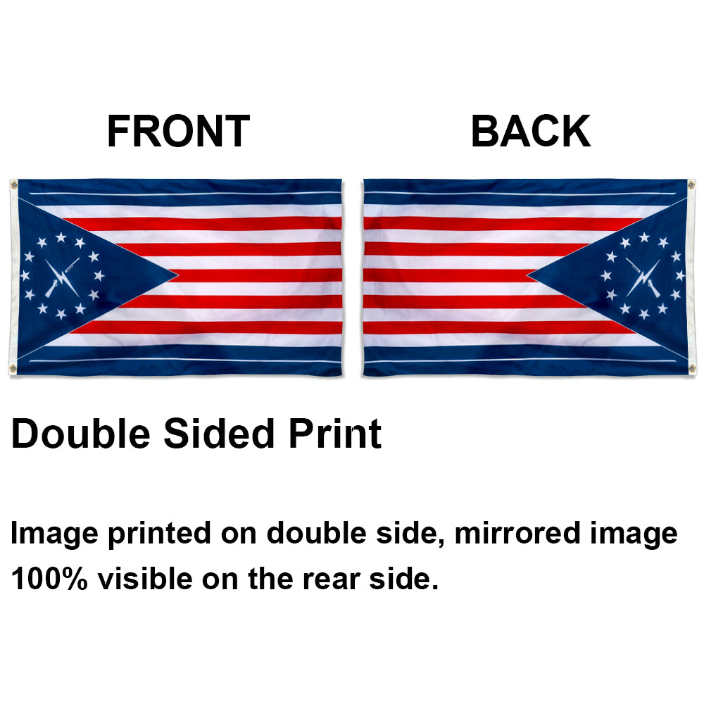 Fallout Commonwealth Minutemen Theme Flag: 3x5ft Man Cave Game Culture-Style Banner