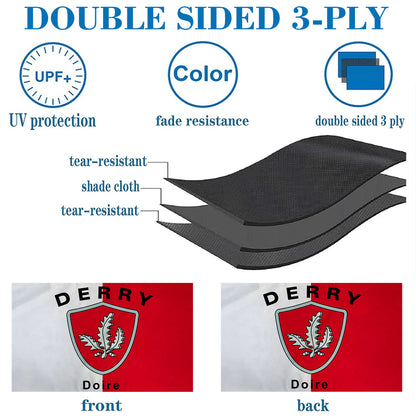 Derry (Ireland) County flag 3x5ft banner man cave