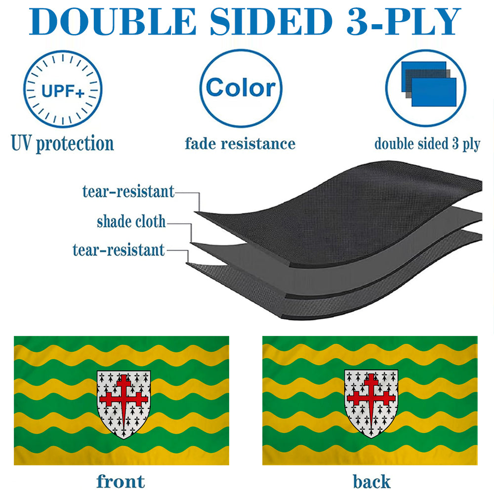 Donegal (Ireland) County flag 3x5ft banner man cave