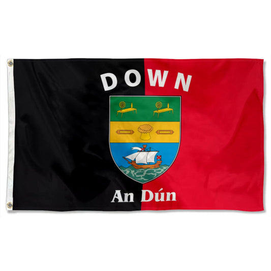 Down (Ireland) County flag 3x5ft banner man cave