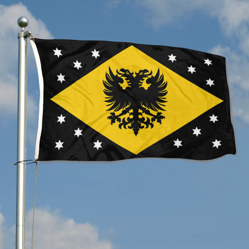 Danubian Federation flag 3x5ft banner man cave