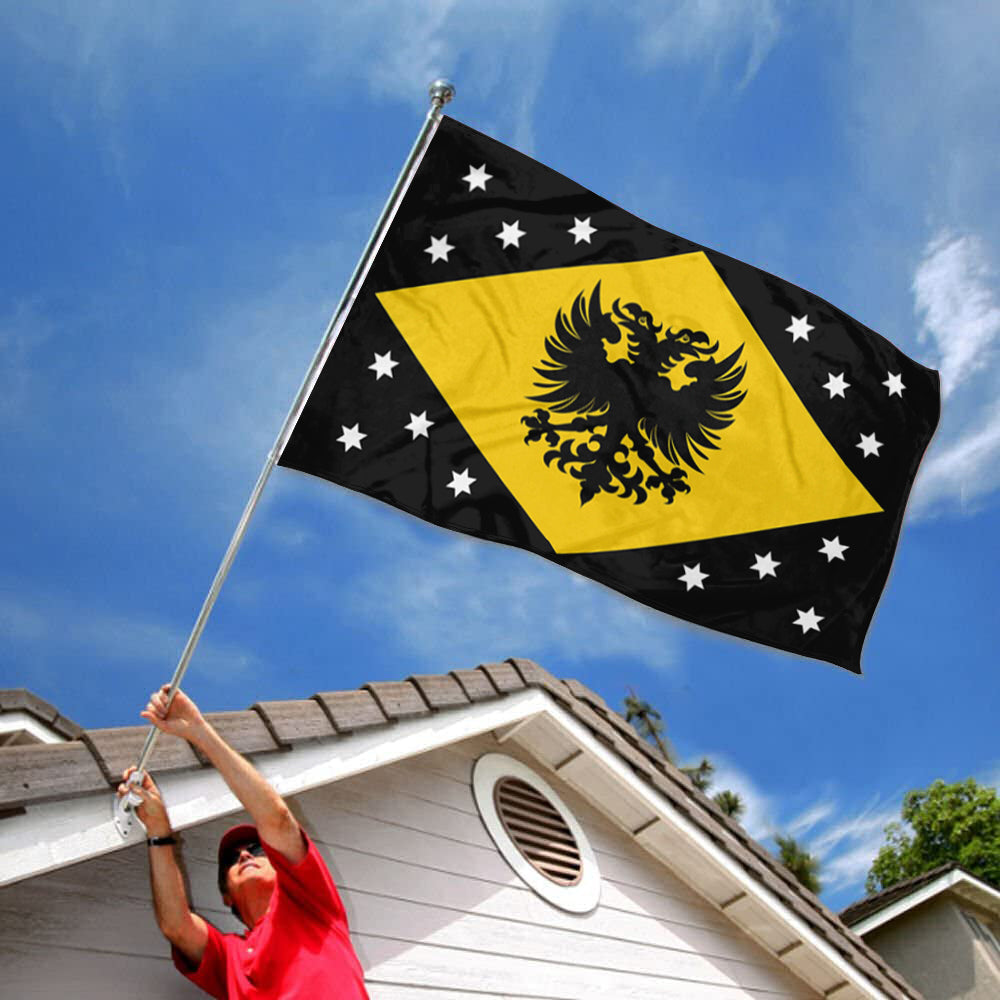 Danubian Federation flag 3x5ft banner man cave