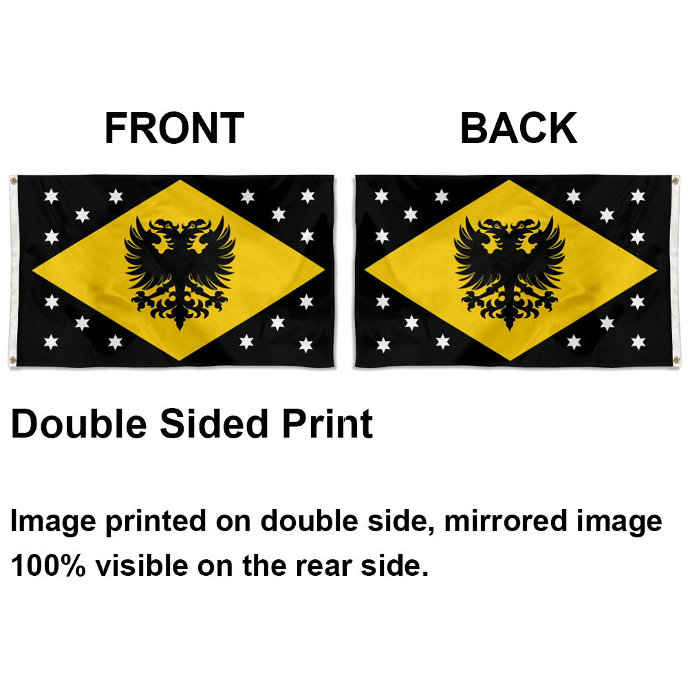 Danubian Federation flag 3x5ft banner man cave