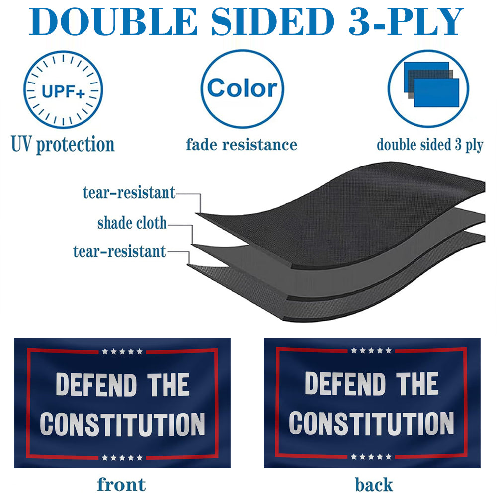 Defend The Constitution Political flag 3x5ft banner man cave