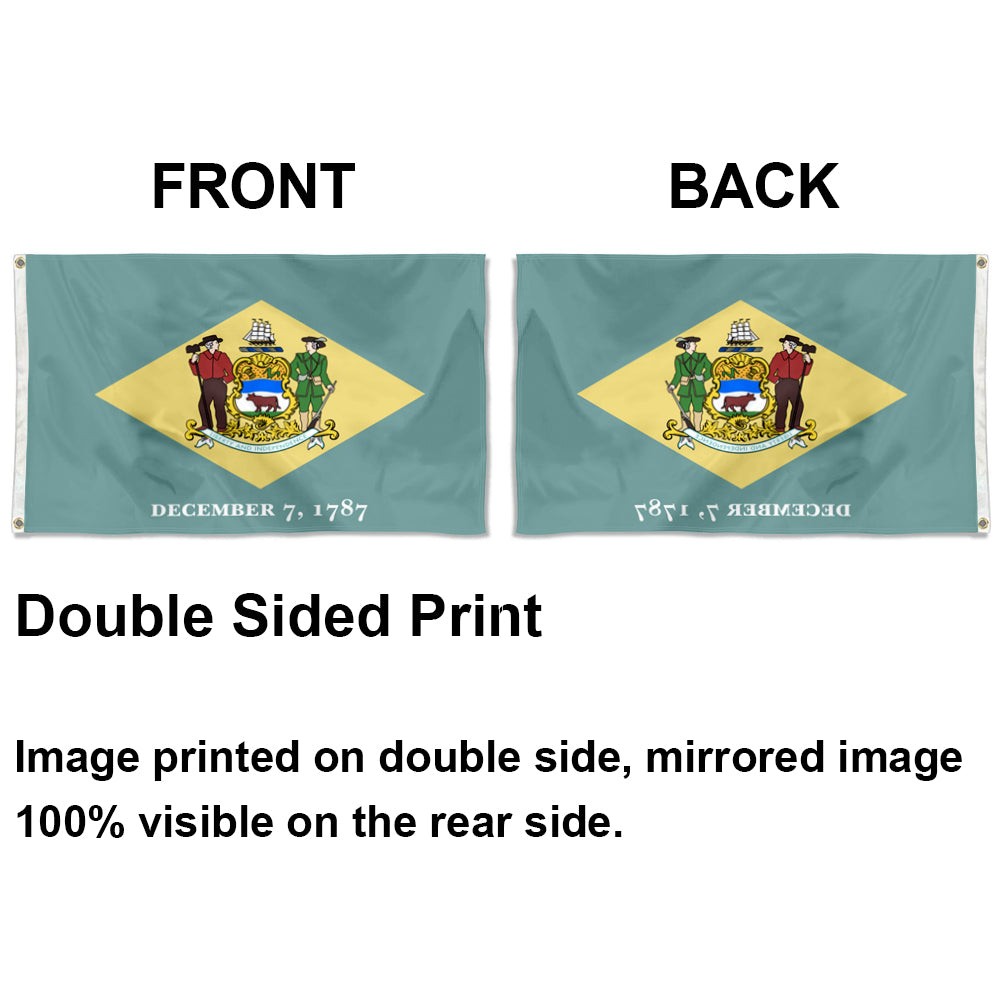 Delaware State flag 3x5ft banner man cave