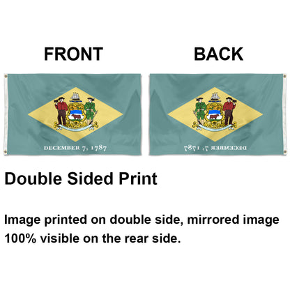 Delaware State flag 3x5ft banner man cave