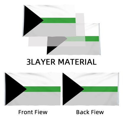 Demiromantic flag 3x5ft banner man cave