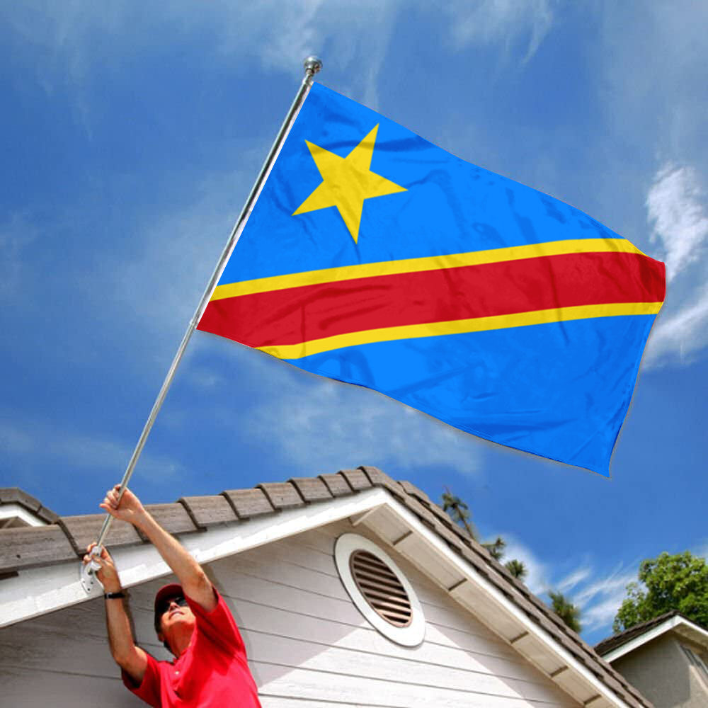 Democratic Republic of Congo flag 3x5ft banner man cave