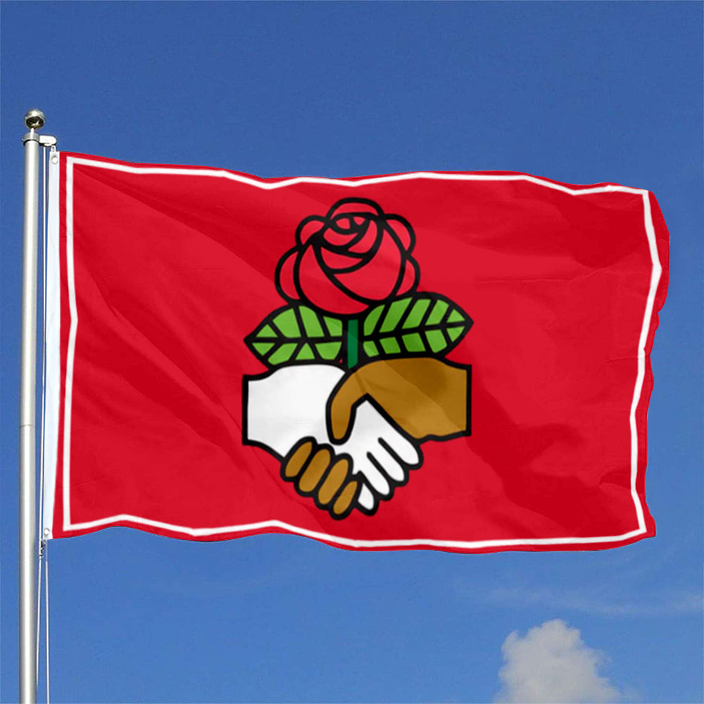Democratic Socialists of America flag 3x5ft banner man cave