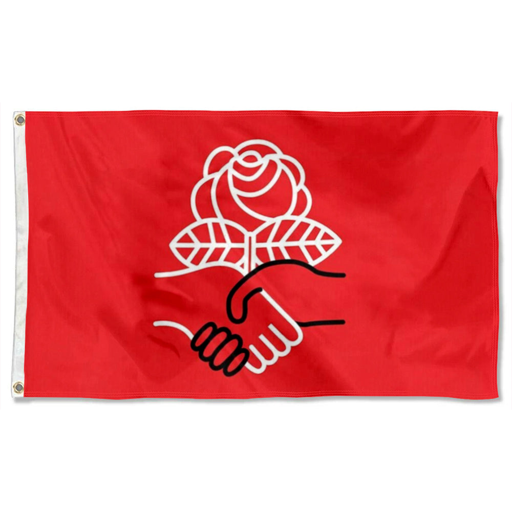 Democratic Socialists of America flag 3x5ft banner man cave 2