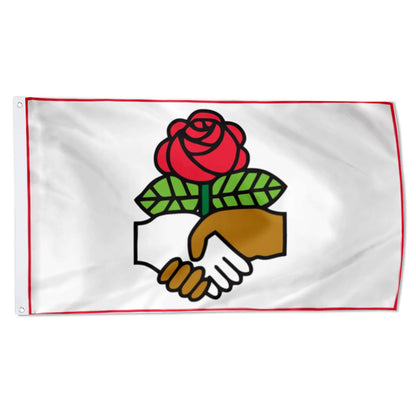 Democratic Socialists of America (DSA) flag 3x5ft banner man cave
