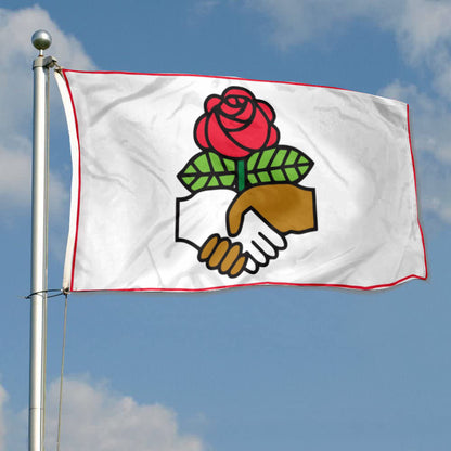 Democratic Socialists of America (DSA) flag 3x5ft banner man cave
