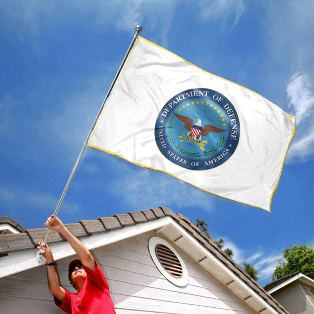 Department Of Defense United States flag 3x5ft banner man cave