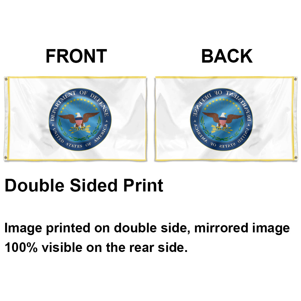 Department Of Defense United States flag 3x5ft banner man cave