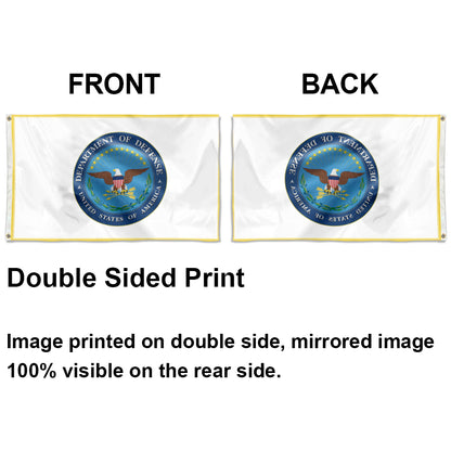 Department Of Defense United States flag 3x5ft banner man cave