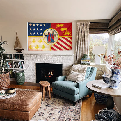 Detroit City flag 3x5ft banner man cave