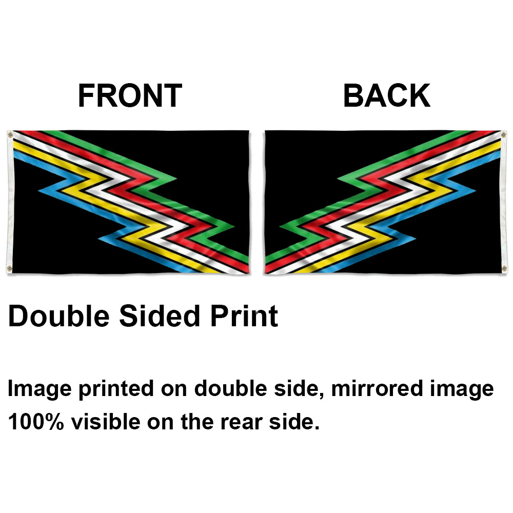 Disability Pride flag 3x5ft banner man cave