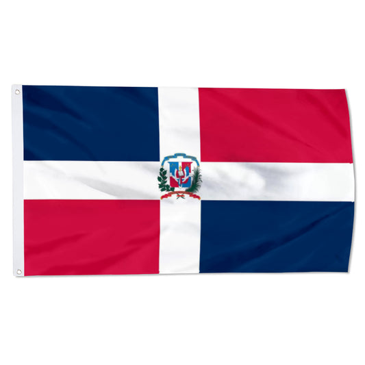 Dominican Republic flag 3x5ft banner man cave
