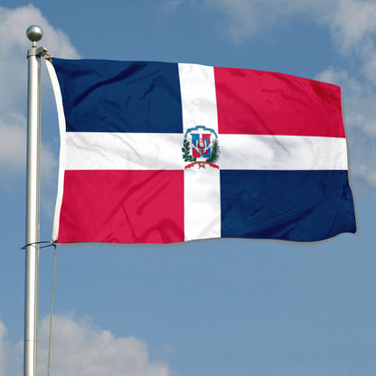 Dominican Republic flag 3x5ft banner man cave